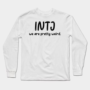 INTJ Personality (MBTI) Long Sleeve T-Shirt